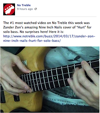 zander zon - no treble - hurt - number 1